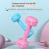 Dumbbel A Pair Of Slim-arm Men's And Women's Fitness Home Sports Universal Yoga Dumbbells Women's Fitness Equipment Barbell (Red 6KG) view 3