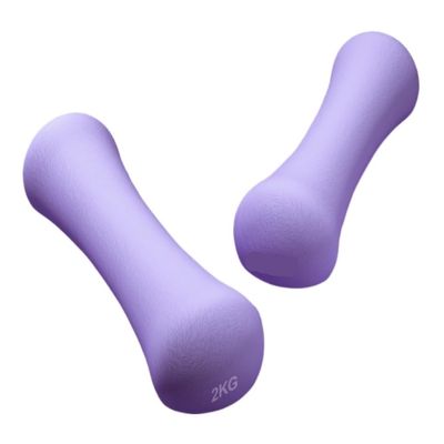 Dumbells Dip Plastic Dumbbell Women's Fitness Home Equipment Solid Iron Dumbbell Training Arm Muscle Arm Dumbbell Dumbell Set (Multicolored 4kg)