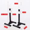 Fitness Power Rack Squat Rack Barbell Rack Portable Home Gym Split Squat Rack Barbell Weight Adjustable Angle Bracket Squat Cage Home Gym view 2