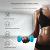 Dumbells Slim Arm Fitness Women's Chest Sub-bell Home Yoga Small Dumbbell Sports Equipment Dumbbell Men's Muscle Gain Dumbell Set (Blue 3kg) view 4