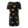 Womens Summer Tops Plus Size Raglan Short Sleeve Shirts V Neck High Low Casual Tunic Tops to Wear with Leggings Plus Size Tops for Women Summer Blouses for Women 2025, Fluorescence Yellow, X-Large view 4