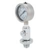 Vomeko Air Tank Pressure Checker for Scuba Diving,Scuba Diving Pressure Gauge Din Pressure Tester 0400 Bar 06000 PSI for DIN Diving Valve view 2
