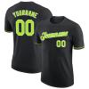 LTOCMKIY Black Neno Green Customize Men Baseball T-Shirts Crew Neck Personalized Women Baseball Jerseys Short Sleeve Customize Youth Baseball Sports Uniform Printed Name Number Logo view 1