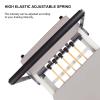 Pilates Reformer,Adjustable Intensity Pilates Bed,Pilates Bed Fitness Equipment for Strength Training Yoga Exercise Equipment,for Household Exercise(Color:Off-white) view 3