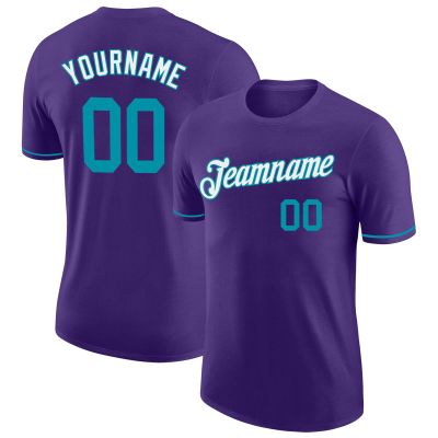 Custom Purple White Baseball Team Jerseys Personalized Baseball Shirts Sports Uniform Printed Name Number Logo for Men Women Youth