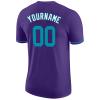 Custom Purple White Baseball Team Jerseys Personalized Baseball Shirts Sports Uniform Printed Name Number Logo for Men Women Youth view 3