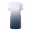 Womens Summer Tops Plus Size Raglan Short Sleeve Shirts V Neck High Low Casual Tunic Tops to Wear with Leggings Women's Tunics Plus Size Tops for Women Summer Blouses for Women 2025, White, Large view 4