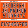 Custom Men Baseball T Shirts Personalized Orange Navy Baseball Jerseys Hip Hop Shirts Printed Name Number Logo Customize Sports Uniform for Women Boys Girls view 4