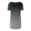 slqdgmryz Womens Summer Tops Plus Size Raglan Short Sleeve Shirts V Neck High Low Casual Tunic Tops to Wear with Leggings Plus Size Tops for Women Summer Blouses for Women 2025, Dark Gray, XX-Large view 4