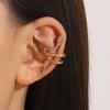 Titayen Snake Clip Earrings Gold Ear Cuff Earrings for Women Vintage Snake Ear Cuff Adjustable Climber Cartilage Snake Earrings for Jewelry (gold) view 2