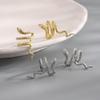 Titayen Snake Clip Earrings Gold Ear Cuff Earrings for Women Vintage Snake Ear Cuff Adjustable Climber Cartilage Snake Earrings for Jewelry (gold) view 4