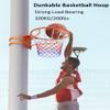 Basketball Rim, Basketball Rim Outdoor Pole/Wall Mount, Basketball Hoop Adjustable Height for Kids, Teens and Adults, Tree Park/Deck/Garden Patio Basketball Court with Double Strap (Color : Orange, view 4