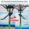 Basketball Shot Returner Hanging Basketball Return Net Rebounder, Metal Basketball Shooting Trainer Equipment with Storage Bag, Rotatable Portable Ball Return System view 4