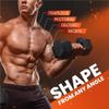 Dumbbel Gym Home Rubberized Hexagonal Dumbbell Fixed Dumbbell Kilogram Dumbbell Fitness Equipment for Men and Women Barbell (Black 7.5kg) view 4