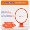 Wall Mounted Dunk Basketball Hoop with Solid Iron Ring, Indoor Portable Metal Netball Hoop, Hanging Basketball Goals for Kids Teens Adults view 2