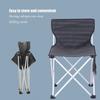 BIOMICE Folding Chairs Camping Stool Portable Folding Chair for Outdoor Camping Fishing Hiking Beach Slacker Chair with Carry Bag Portable Camping Chair(Size:33 * 36cm) view 3
