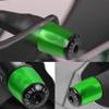 KSHSAA Grips for Yama&ha YZFR3 YZF-R3 2019 2020 2021 2022 2023 7/8" 22MM Handle Bar Ends Motorcycle Handlebar Grips End Cap Anti Vibration(Color:Green) view 2