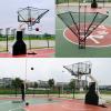 Basketball Shot Returner Basketball Shooting Trainer for Hoop, Indoor Outdoor Basketball Return System/Basketball Rebounder Shot Returner, Metal Returner Net Attachment view 2