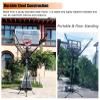 Floor Standing Basketball Return Net System 8.2-10.2 Ft Height, Foldable Portable Basketball Shot Returner for Traditional Pole & Wall Mounted Hoops view 2