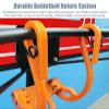 Basketball Shot Returner Small Basketball Shot Returner Kit, Portable Plastic Basketball Training Equipment Return Attachment, for Indoor Park Home School Driveway view 4