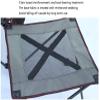 BIOMICE Folding Chairs Camping Chair Folding Reclining Portable Chair with Cup Holder Detachable Side Table and Carry Bag with Pillow Portable Camping Chair(Color:A) view 4