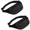 Fanny Packs for Men and Women, Waterproof Sports Waist Pack Bag for Travel Hiking Running Hands-free Wallets, Easy Carry Any Phone view 1