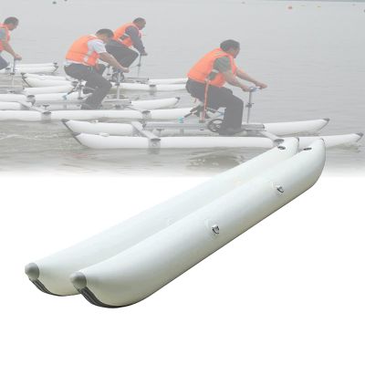 YJFEDCC Pontoons Boats Platform Boats Inflatable Double Fishing Pontoons, High-End Pontoons Catamaran Pontoons