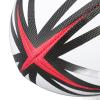 PerGar Rugby Ball, Number 9 Rugby Ball Inflatable Practice Ball, High Elasticity PVC Rugby Ball, White Rugby Balls, for Match and Daily Training view 3