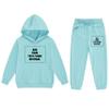 Icibgds Boys Custom 2 Piece Sweatsuits Add Your Own Text and Image Girls Personalized Tracksuits Hoodie and Sweatpants view 1