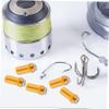 COOLHIYA 5pcs Fishing Rod Butt Caps Stainless Steel End Protectors for Fishing Poles and Easy to Install for Angling view 2