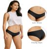 SHARICCA Women Seamless Cheeky Bikini No Show Panties Ladies Invisible Breathable Briefs Soft Stretch Underwear 6 Pack (6P13,XL,new) view 2