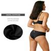 SHARICCA Women Seamless Cheeky Bikini No Show Panties Ladies Invisible Breathable Briefs Soft Stretch Underwear 6 Pack (6P13,XL,new) view 3