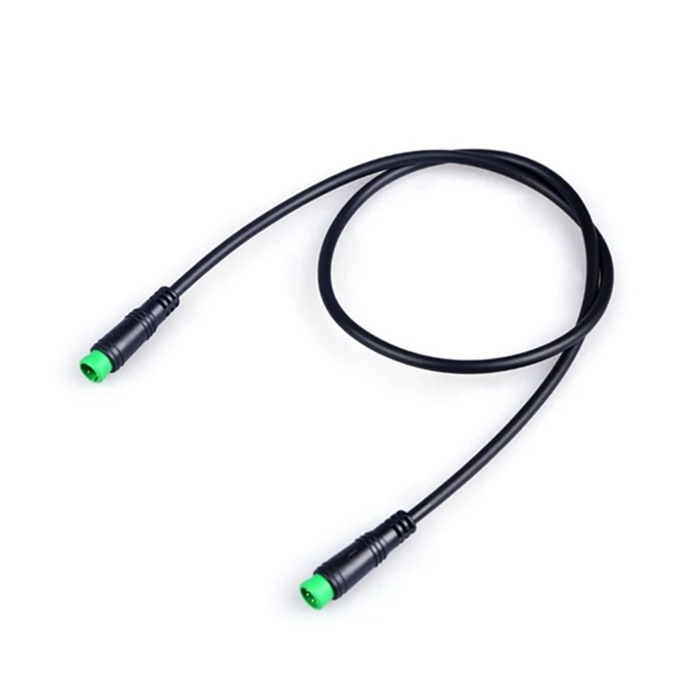 ARETV Bicycle Ebike 5 Pin Display Cable Connector Compatible Bafang Mid Motor BBS01/BBS02/BBSHD(Color:Male to Male)
