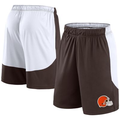 Fanatics Men's Brown/White Cleveland Browns Go Hard Shorts