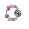 Beaded cup charm, cute backpack attachment, beaded attachment for purses/bags (J) view 1