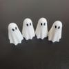 Ghost Tire Valve Stem Caps (3D Printed) (White) view 2