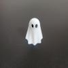 Ghost Tire Valve Stem Caps (3D Printed) (White) view 3