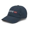 1971 1972 Cheyenne 10 Emblem Classic Car C10 Distressed Dad hat for Chevy Truck Owners Enthusiasts Navy view 3