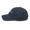 1971 1972 Cheyenne 10 Emblem Classic Car C10 Distressed Dad hat for Chevy Truck Owners Enthusiasts Navy view 4