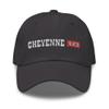 1971 1972 Cheyenne 10 Front Fender Emblem Classic Car C10 Dad hat for Chevy Truck Owners Enthusiasts Dark Grey view 1