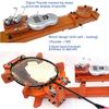 Badminton Racket Stringing Machine, 6-Point Fixed 60lb Winch Type Badminton String Machine, Personal Stringing Tools view 2