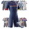 VOXCAUTQ Men's Cycling Skinsuit,Triathlon Suit Men,Trisuit for Swimming, Running, Duathlon,Cycling (14,L) view 1