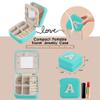 Nymtavia Birthday Gifts For Women, Initial Jewelry Box, Travel Jewelry Case, Gifts for Wife Girlfriend, Small Travel Jewelry Organizer, Gift for Girls, Graduation Gifts for Her, Bridesmaid Gifts view 4