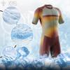 VOXCAUTQ Men's Cycling Skinsuit,Triathlon Suit Men,Trisuit for Swimming, Running, Duathlon,Cycling (13,S) view 3