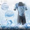 VOXCAUTQ Men's Cycling Skinsuit,Triathlon Suit Men,Trisuit for Swimming, Running, Duathlon,Cycling (11,L) view 3