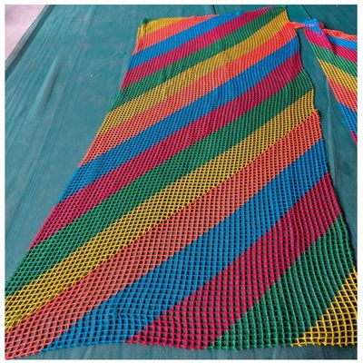 Durable Playground Cargo Rope Net for Kids Safety Climbing Net for Tree Houses and Outdoor Playsets Double Layer Design Playground net(Size:2X3m)