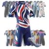 VOXCAUTQ Men's Cycling Skinsuit,Triathlon Suit Men,Trisuit for Swimming, Running, Duathlon,Cycling (7,S) view 1