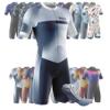 VOXCAUTQ Men's Cycling Skinsuit,Triathlon Suit Men,Trisuit for Swimming, Running, Duathlon,Cycling (12,L) view 1