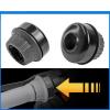 KGRHJSA Electric Scooter Bell Compatible with Segway Ninebot MAX G30 Horn KickScooter Skateboard Replacement Parts Loud Sound Bells Ring Accessories, Black view 4