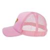 OCALL Moose Baseball Hat Unisex Adjustable Solid Color Mesh Baseball Hat Pink view 3